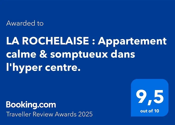 La Rochelaise : Calme & Somptueux Dans L'hyper Centre. Appartement La Rochelle (Charente-Maritime)